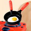 1 Набор Мини Кухня Игровой Набор для Готовки Регулируемая Ручка Плиты со Звуком и Светом Посуда Столовые Приборы Аксессуары Малыши Дети Шеф-повар Ролевая Игра Дом Игрушки