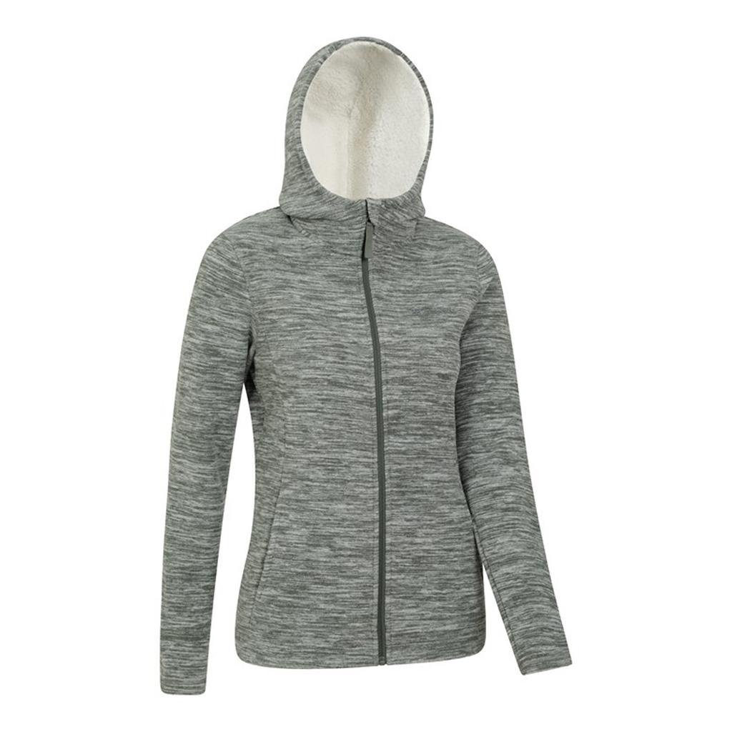 Mountain Warehouse Womens/Ladies Snowdonia Fleece Full Zip Hoodie