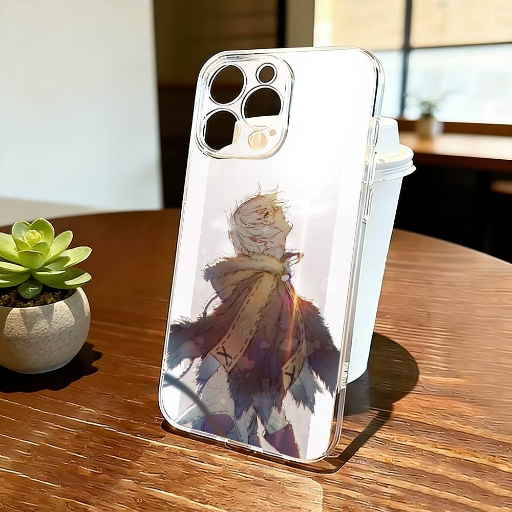 To Your Eternity Fushi Phone Case For iPhone 17 16 15 14 13 12 11 Mini Pro Max Plus Transparent Cover