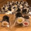 Новая креативность Новинка Симуляция еды Суши Рыба Бамбуковое колесо Сжималка Игрушка для снятия стресса Детские Забавные подвески Поделка Подарок