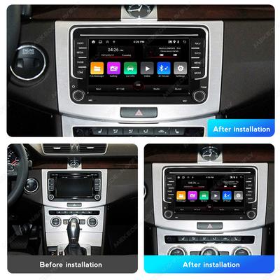 Navifly 2 Din Android Auto Carplay автомобильный стерео GPS-плеер для VW Volkswagen Skoda Octavia golf 5 6 touran passat B6 polo Jetta BT