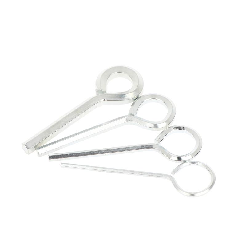 Hex Door Control Keys 4 Pack Practical Emergency Exit Push Bar Access Keys for Station Airport Public Places
