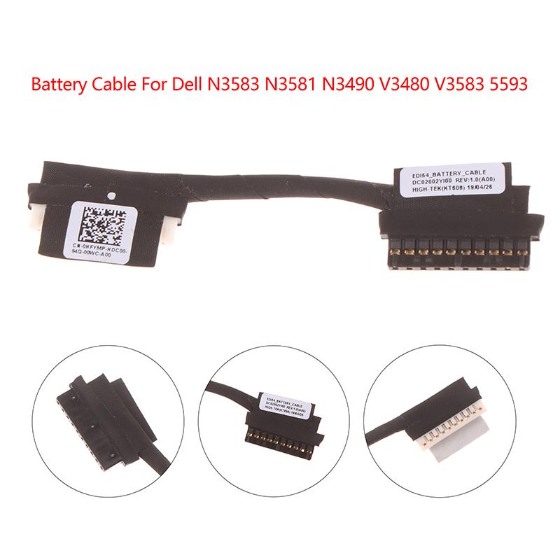 1 шт. Новый кабель аккумулятора для ноутбука Dell N3583 N3581 N3490 V3480 V3583 5593, разъем шлейфа аккумулятора 0Hfymp
