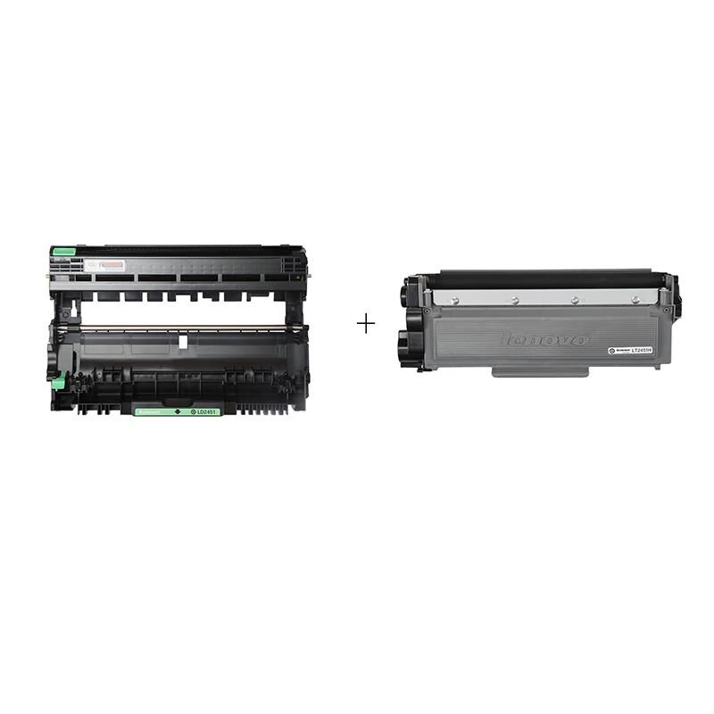 Lenovo Оригинальный комплект: фотобарабан LD2451 и картридж с тонером LT2451H
