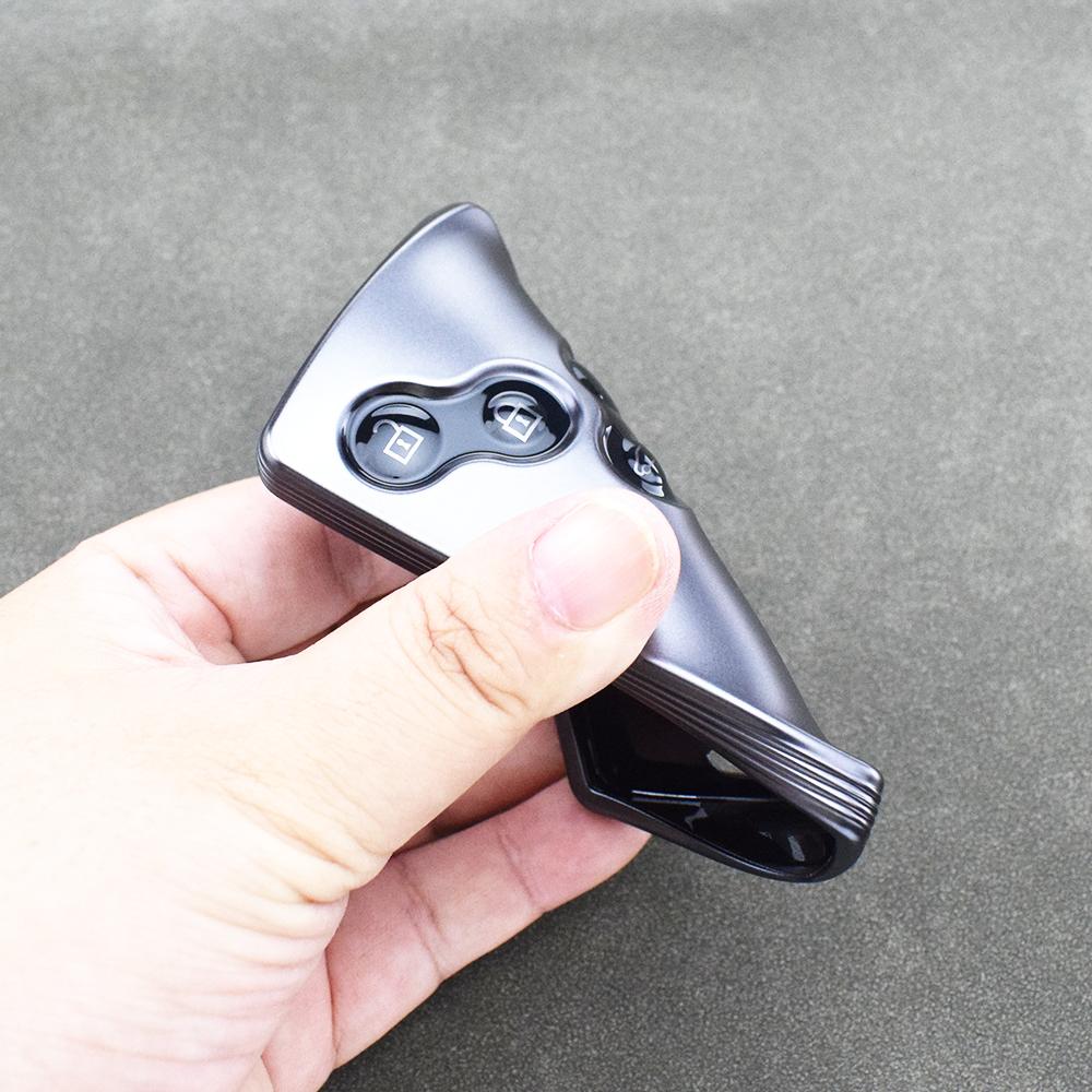 Автомобильный чехол-брелок Аксессуары для Renault Koleos Scenic Duster Captur Clio Logan Megane 1 2 3 4 кнопки ТПУ Чехол для ключа автомобиля