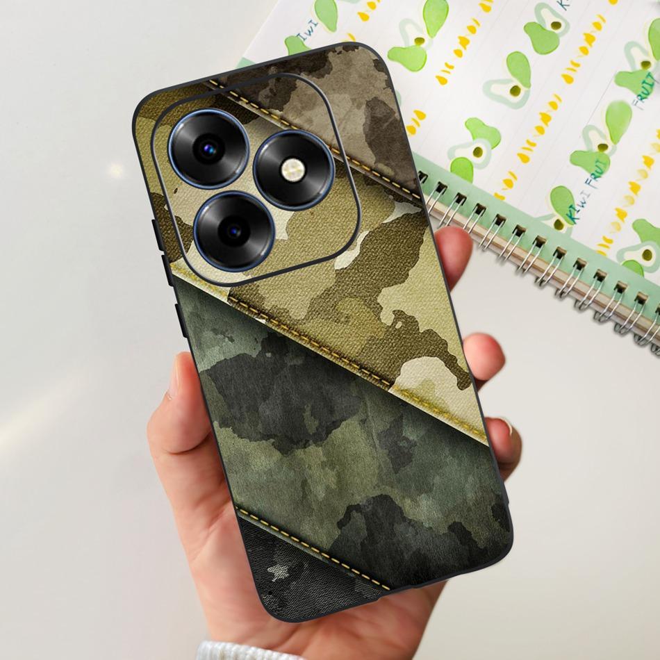 Для чехла Itel S23 Plus S681LN itel S23 S665L Модный Элегантный Расписной Мягкий Силикон ТПУ Задняя Крышка Телефона Для Itel S23+ S23Plus