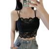 Кружевной топ-майка для танка Красивый бюстгальтер с чашечками Впитывающий пот Повседневный Комнатный [SDSXZWG] Женщины, Топ, Нижнее белье, Тонкий, Грудь, Топ, Внутреннее белье, Сексуальный,