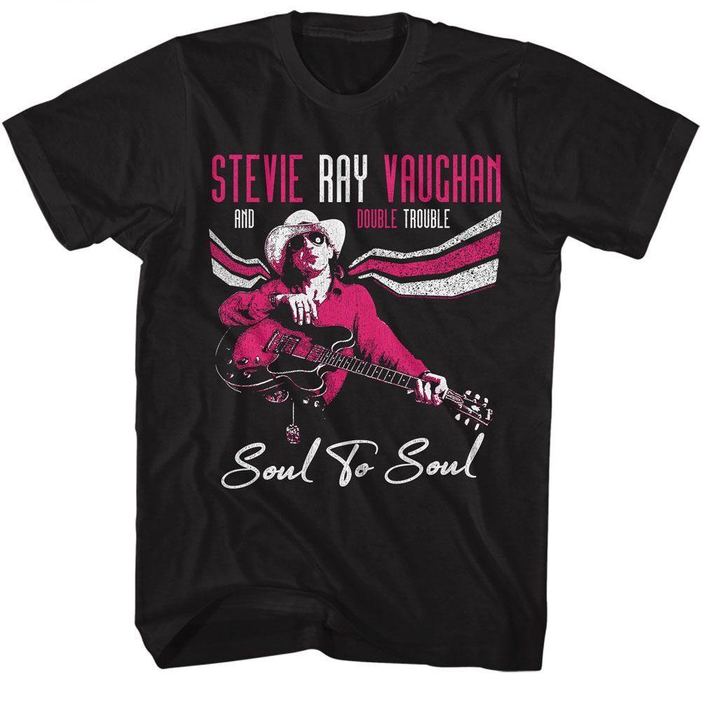Stevie Ray Vaughan Soul To Soul Music Shirt