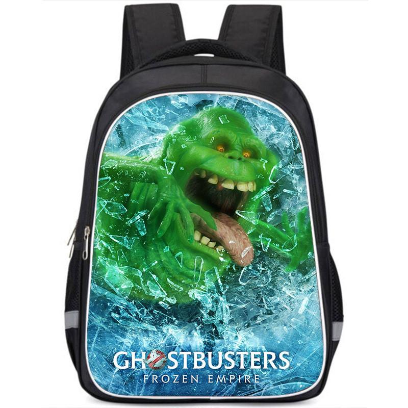 Durable Oxford Cloth Ghostbusters Frozen Empire School Backpack For Students