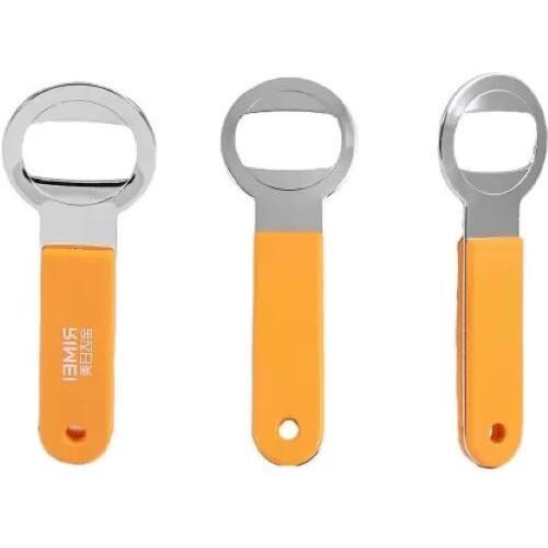 RSINC  Multicolored Stainless Steel Bottle Opener with Ergonomic Plastic Grip JL186327511129