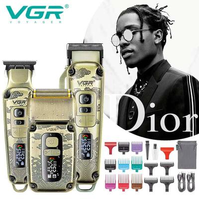 Мужские ретро машинки для стрижки, электрические, с цифровым дисплеем, для карвинга, для парикмахерской, для дома, для барбершопа, двойного назначения, для стрижки маслом, электрический триммер для бороды