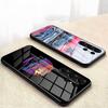 Крутой чехол-накладка K-Knight Rider для Samsung S26 S25 S24 FE S23 S22 S21 Plus S20 Ultra Note20Ultra Черное стеклянное покрытие