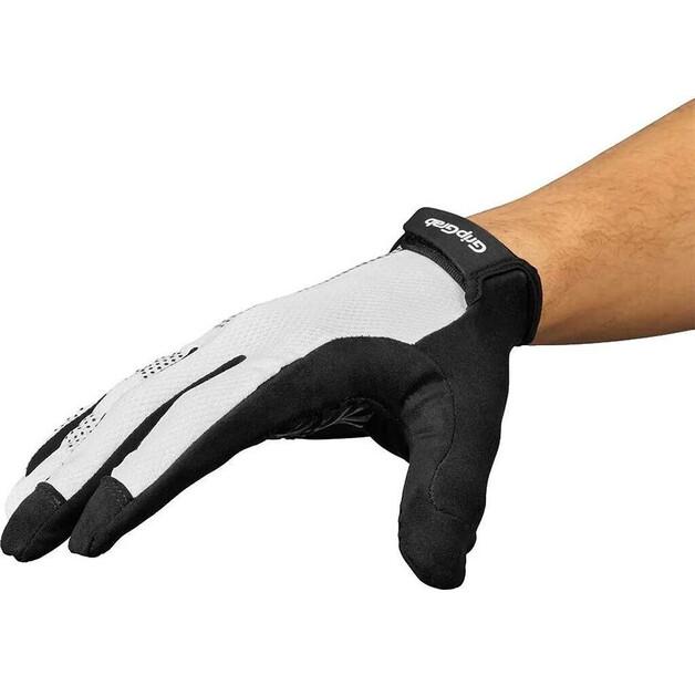 Велосипедные перчатки GripGrab Ride Lite (белые)