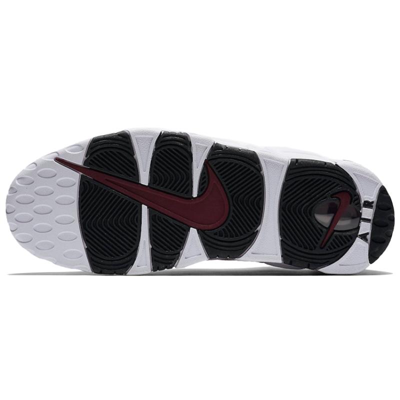 Nike Air More Money Белый Черный Командный Красный Винтажный Баскетбольный AJ2998-100