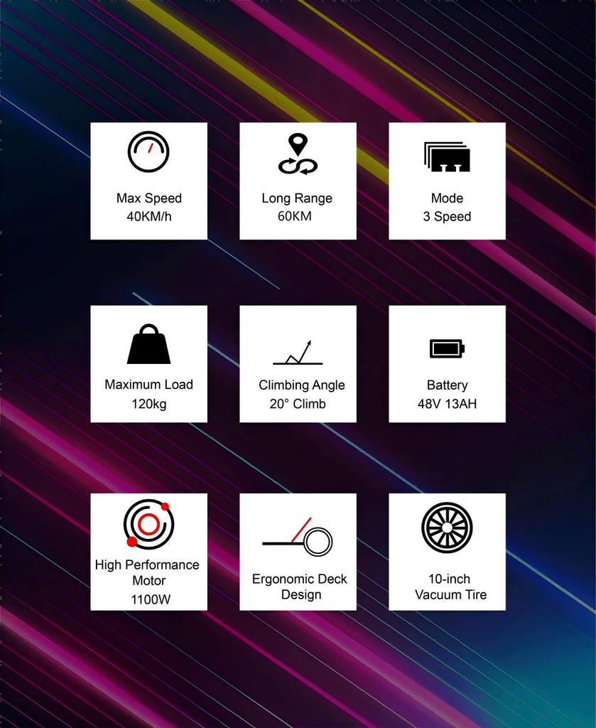 DriveTron DT08 Adult Electric Scooter, 25 mph, 37 Mile Range, 48V 13Ah 500W, Front Disc Brake + EABS, IPX5