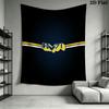 HV71 Wall Hanging Printed Fabric Blanket Decorative Tapestries for Bedroom Living Room Home Decor