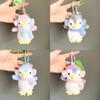 Adorable Penguin Earphone Charm & Plush Doll Keychain Backpack Accessory