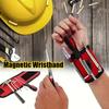Woodworking Magnetic Wristband Portable Tool Bag Electrician Wrist Tool Belt Screws Nails Drill Bits Holder Repair Tools Bag