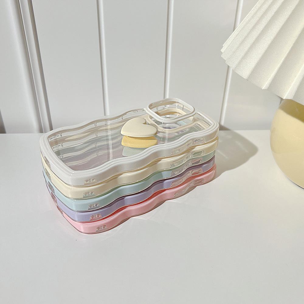 Новый большой волнистый чехол для телефона Jane Love с 3d сердцем, милый чехол Ins для Iphone Xs Max 11 12 13 Pro Max X Xr, противоударный чехол на заднюю панель, 2022