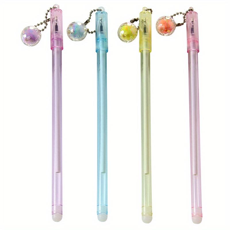 Школьный сезон 10 шт. 0,5 мм креативная вселенная шариковая лампа подвесная ручка высококачественная подвесная гелевая ручка маленькая свежая канцелярская ручка для экзамена черная водяная ручка