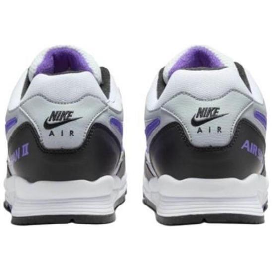 Nike Мужские удобные универсальные нескользящие износостойкие низкие повседневные кроссовки Air Span 2 Стиль жизни Черный Белый Фиолетовый AH8047-013