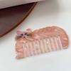 Acetate Acetic Acid Comb Cat Hairdressing Combs Hair Care Makeup Comb  Household
