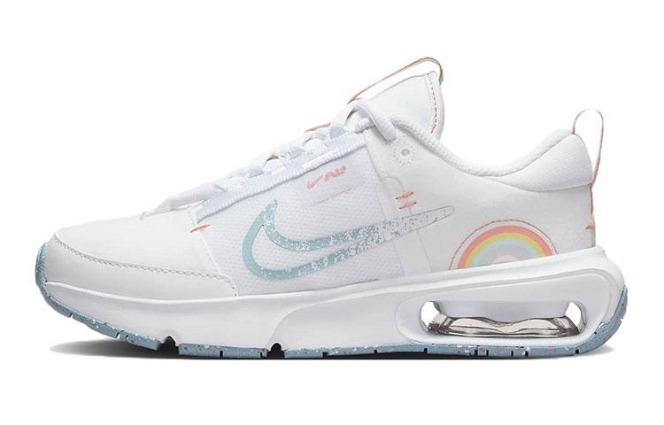 Nike Air Max INTRLK SE GS Cushioning Abrasion Resistant Low top Kids Lifestyle Shoes White Blue DM1211-100