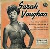 7-дюймовая пластинка SARAH VAUGHAN Sarah Vaughan BBE12036 Philips 1956 UK Jazz Б/у