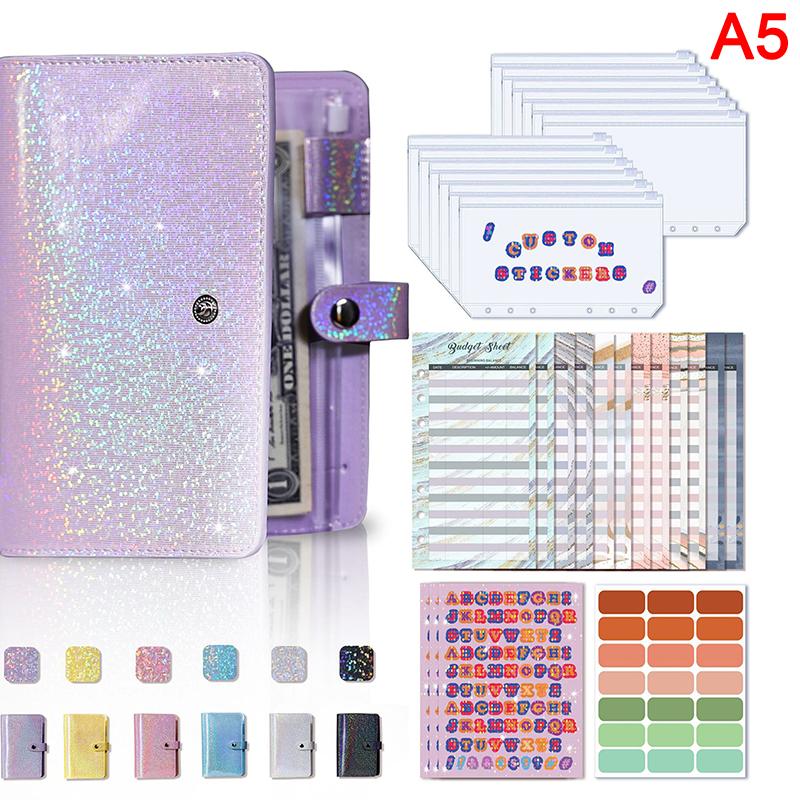 Папка-переплет формата А6, мягкая кожаная папка-переплет, планировщик бюджета, папка-конверт с бюджетом