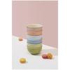 Staub Ceramic Bowl 12cm Macaron Colors Gift Soup Microwave Safe Japanese 6-Piece Set, - Set, Bowl, Heat-Resistant Ceramic, [Official Retailer]