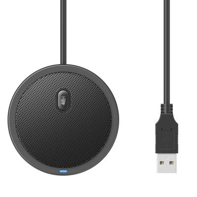 UM02 USB всенаправленный конденсаторный микрофон для встреч, деловых конференций, компьютерного настольного компьютера