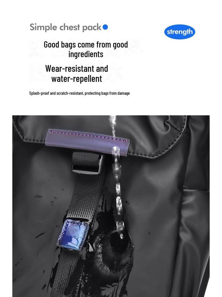 Высококачественная водонепроницаемая сумка унисекс через плечо и на грудь для путешествий и повседневного использования