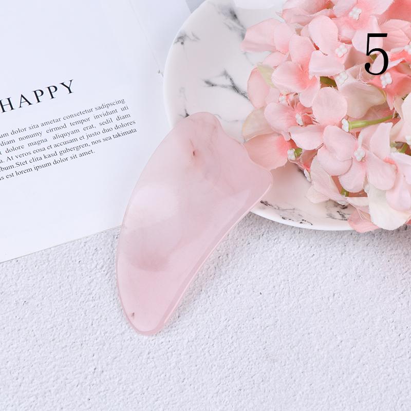 Natural Synthetic Resin Guasha Massage Face Tool Gua Sha Board Body Massager