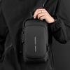 Мужская нагрудная сумка-слинг против кражи, прочная ткань Оксфорд, мотоциклетная и повседневная спортивная сумка кросс-боди, отделения на двойной молнии