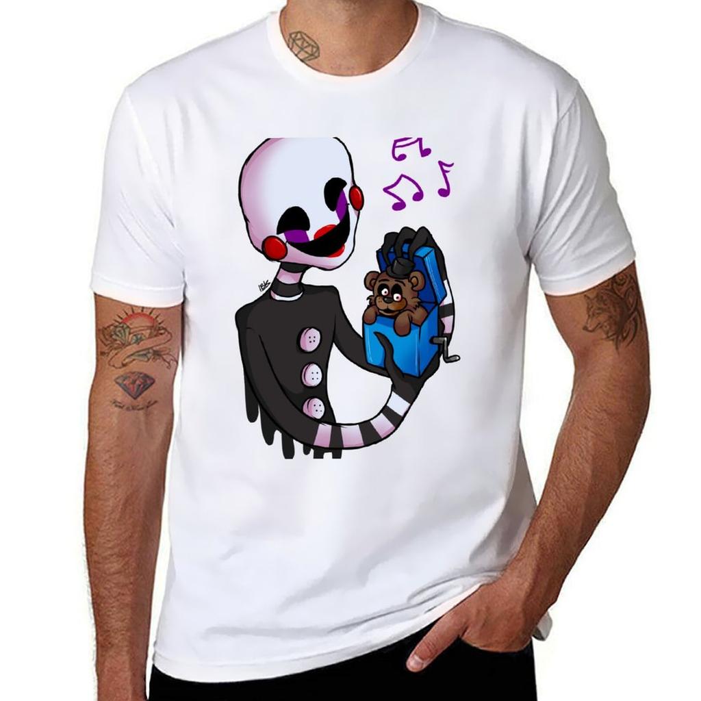 Puppet Tshirt Casual Loose Fit Short Sleeve Tshirt