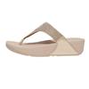 FitFlop Womens/Ladies Lulu Glitz Toe Post Wedge Sandals