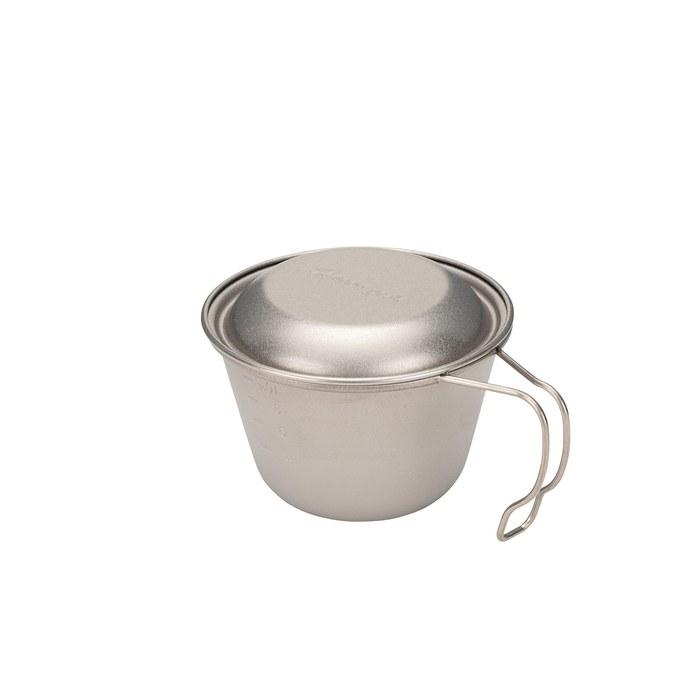 Snow Peak Deep Titanium Sierra Cup with Lid 360ml (Old Style Lid)