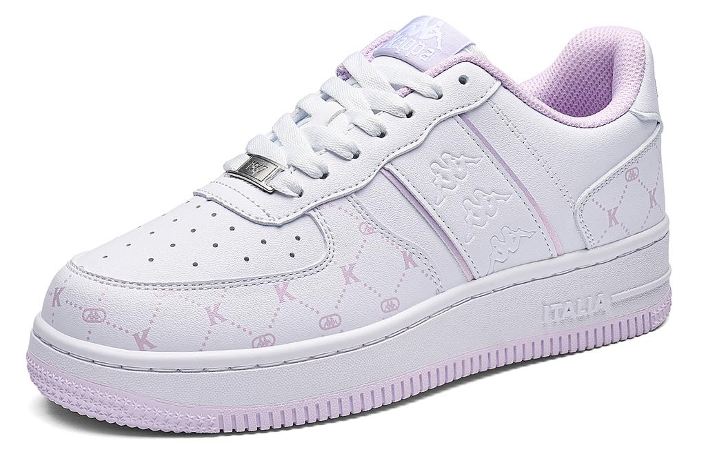 Sneakers Kappa Back to Back Slip Resistant Abrasion Resistant Low top Skateboard Shoes Women's Classic White