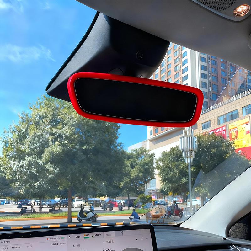 Силиконовый защитный чехол для экрана Tesla Model Y - Декоративный аксессуар, устойчивый к царапинам