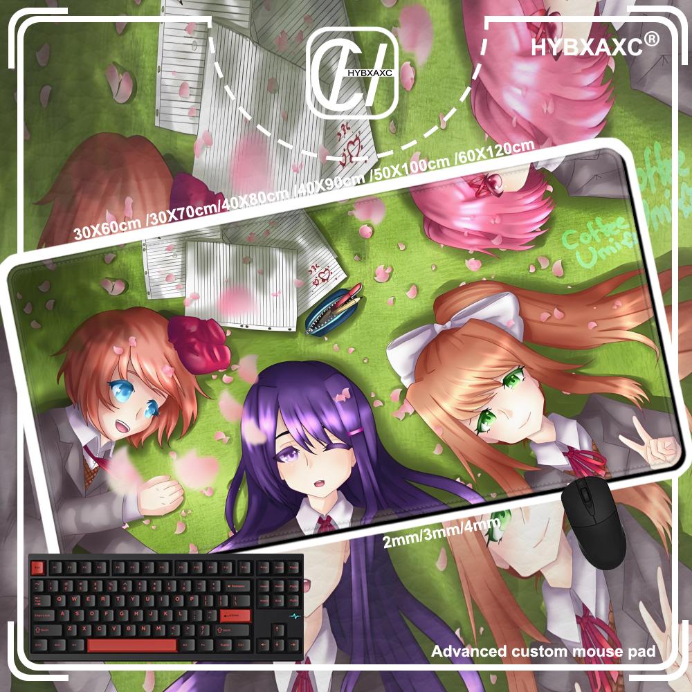 Doki L-LiteratureS Коврик для мыши Милый HD Коврик для стола Расширенный Игровой Коврик для клавиатуры Большой 90x40см XXL Игровой Коврик для мыши