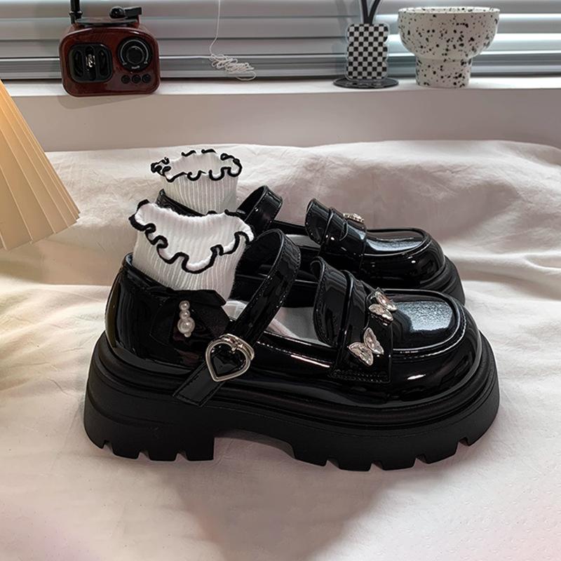 2025 Autumn Fashion Children Leather Shoes for Girls Princess Soft Comfortable Casual Anti-slippery Versatile Mary Jane Shoes