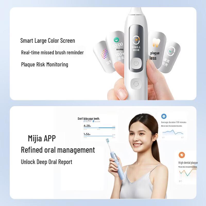Xiaomi Pro Умная Электрическая Зубная Щетка с Вибрацией, Китайская вилка (адаптер в комплекте)