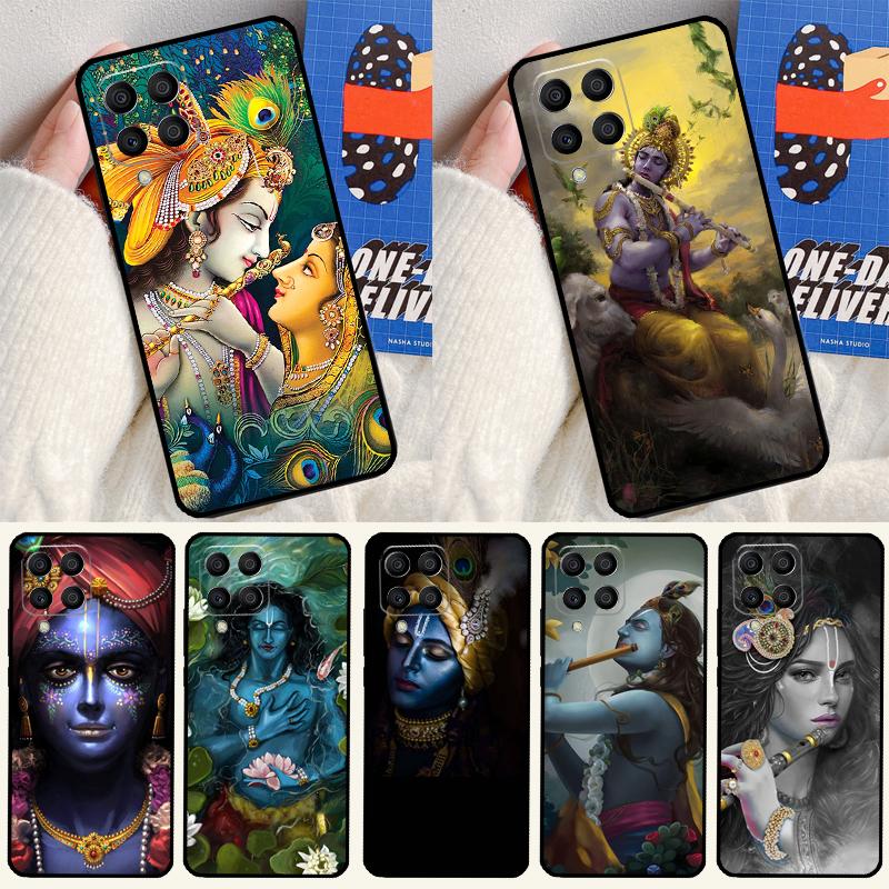 Индийский Бог Господь Кришна Для Samsung Galaxy M15 M35 M21 M16 M06 M33 M13 M53 M11 M31 M55 M14 M34 M54 M12 M32 M52 Чехол