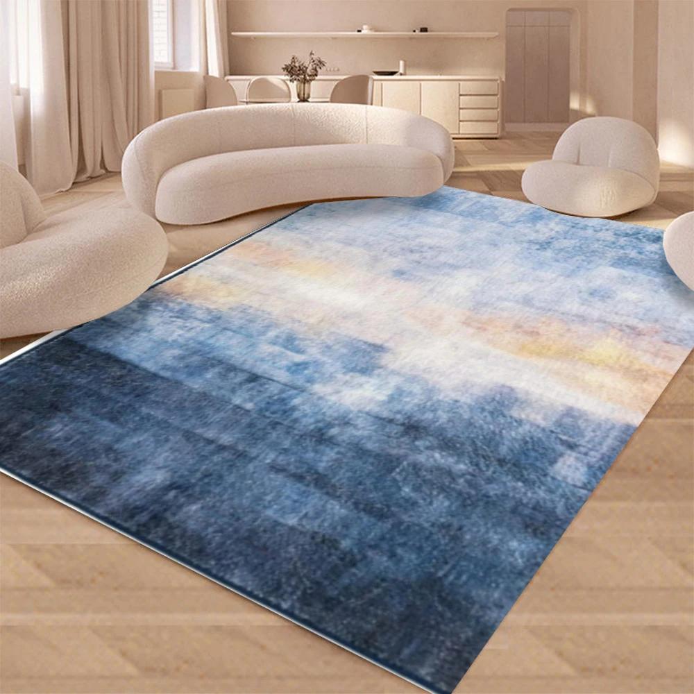 Luxury Gradient Carpet Living Room Modern Home Decor Sofa Rugs Bedroom Rug Lounge Kitchen Coffee Table Floor Mat Indoor Rugs