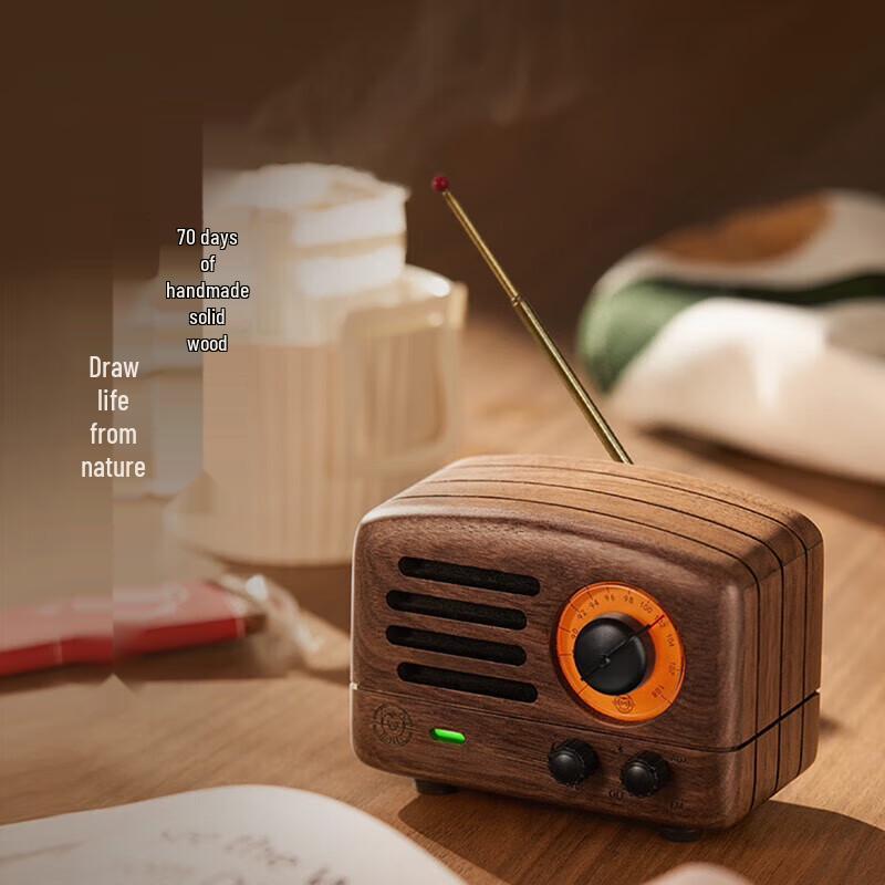 Mao Wang Little Prince MW-2 Mini Retro Bluetooth Speaker & Radio