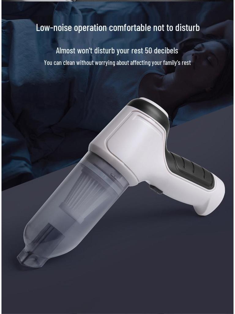 Wireless Handheld Car Vacuum Cleaner - Portable, Powerful, and Compact for Household and Desktop Use