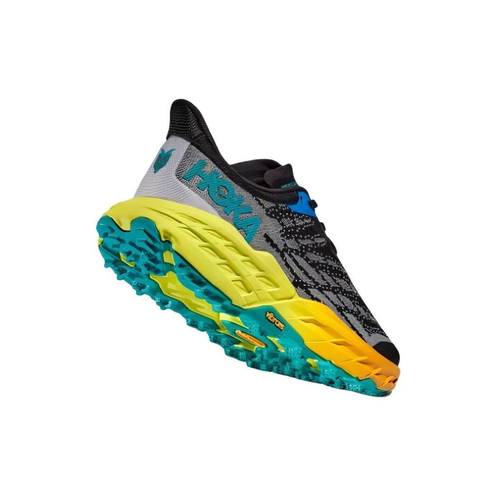 HOKA Speedgoat 5 Black Evening Primrose Men Sneakers 1123157-BEPR