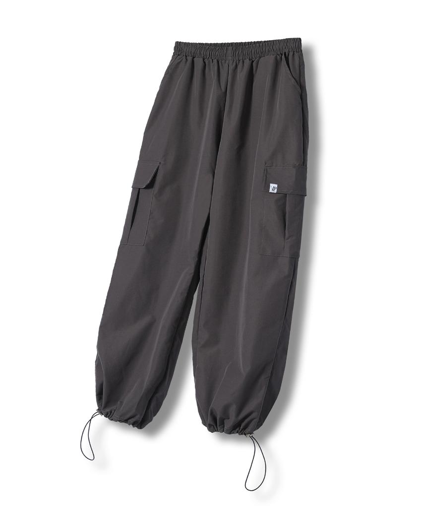 NP STUDIO [2Pack] Nylon String Wide Cargo Pants 3 Colors