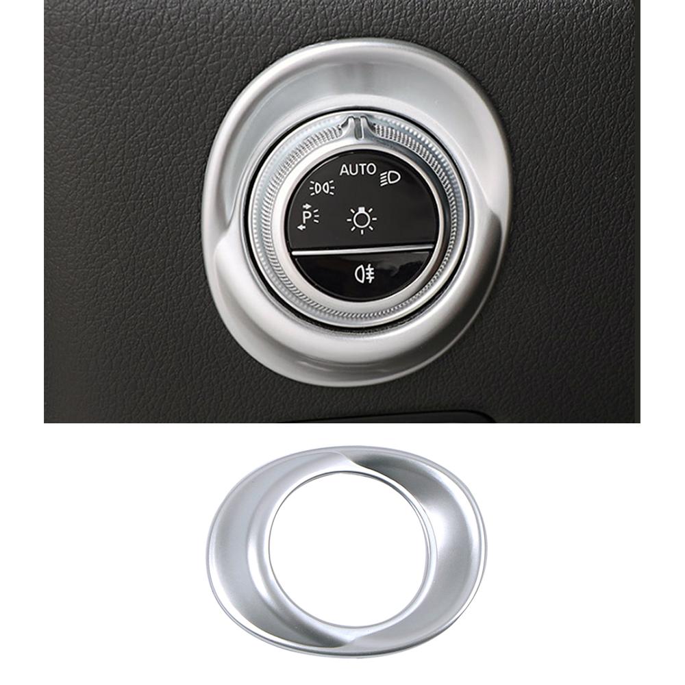 Для Mercedes Benz C Class W206 2022 2023 C200 C220 C260 C300 часть салона автомобиля ремонт крышка рамы отделка серебро