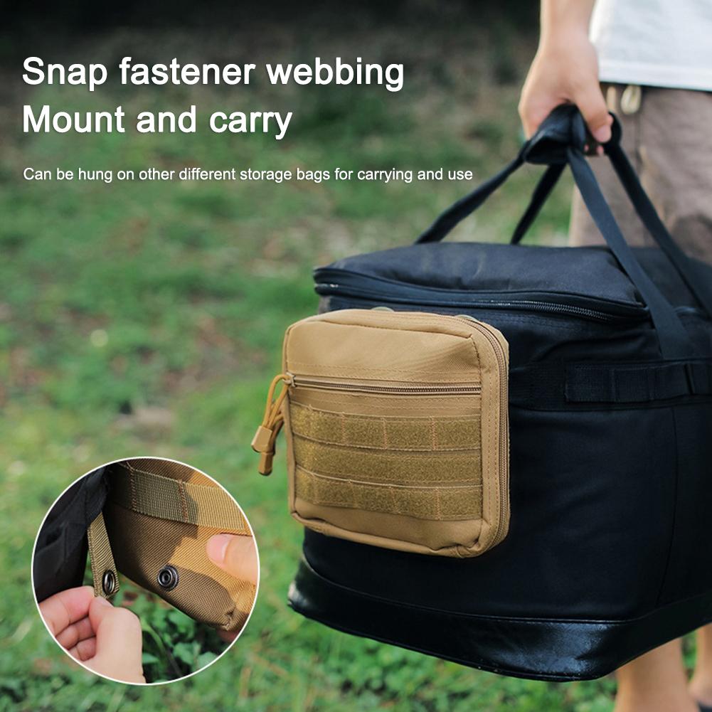 HOT EDC Utility Pouch с карманами и отверстиями для подвешивания для Goalzero/M3/ML4